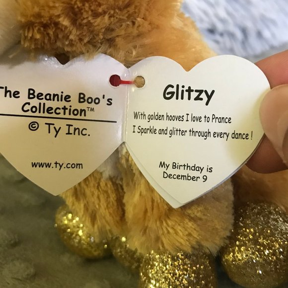 TY Beanie Boos 6" Reindeer: Glitzy - Picture 3 of 3